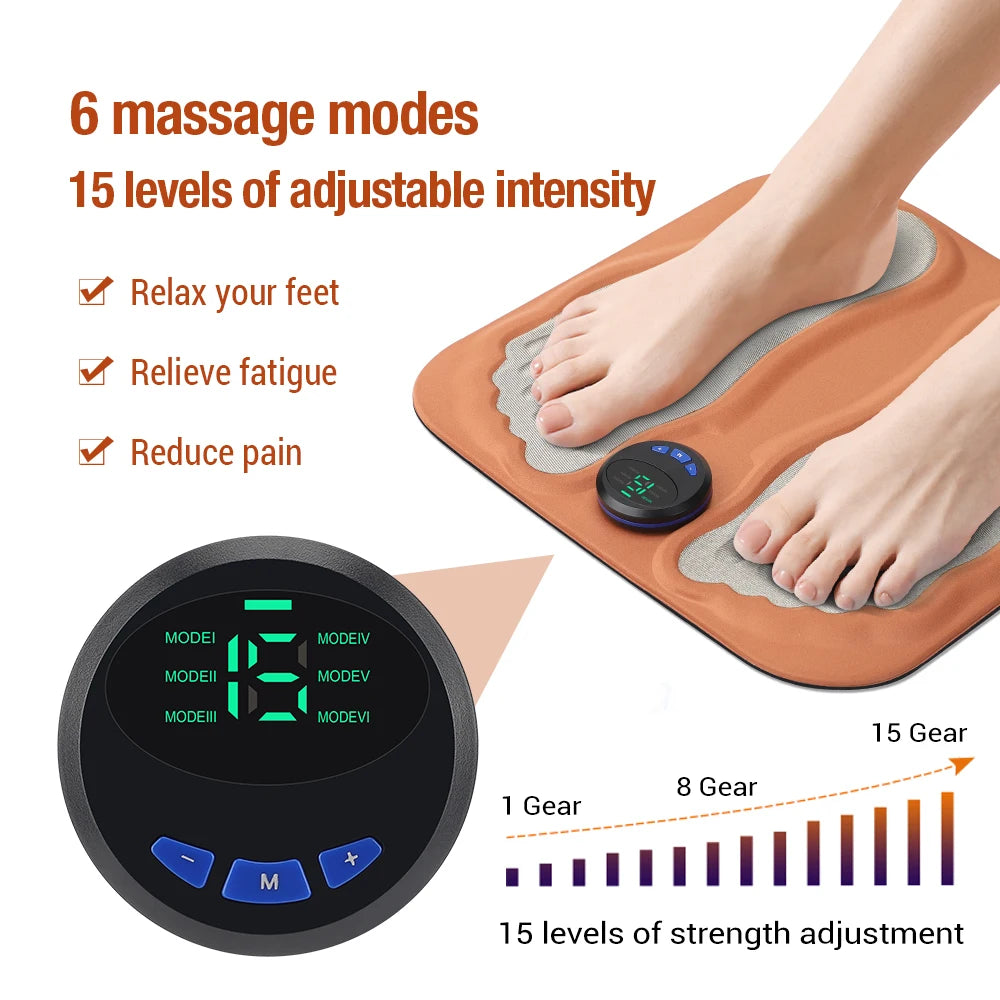 RejuvaStep™ 3D Smart Foot Massage Pad