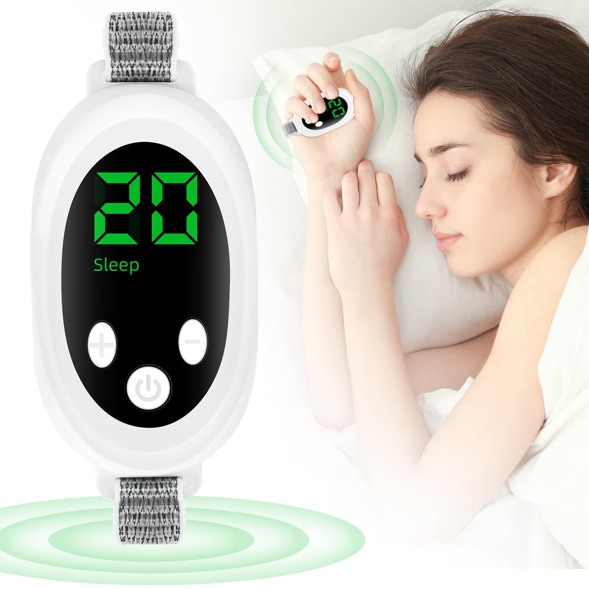 PeacePulse™ Handheld Sleep Aid and Anxiety Relief Device